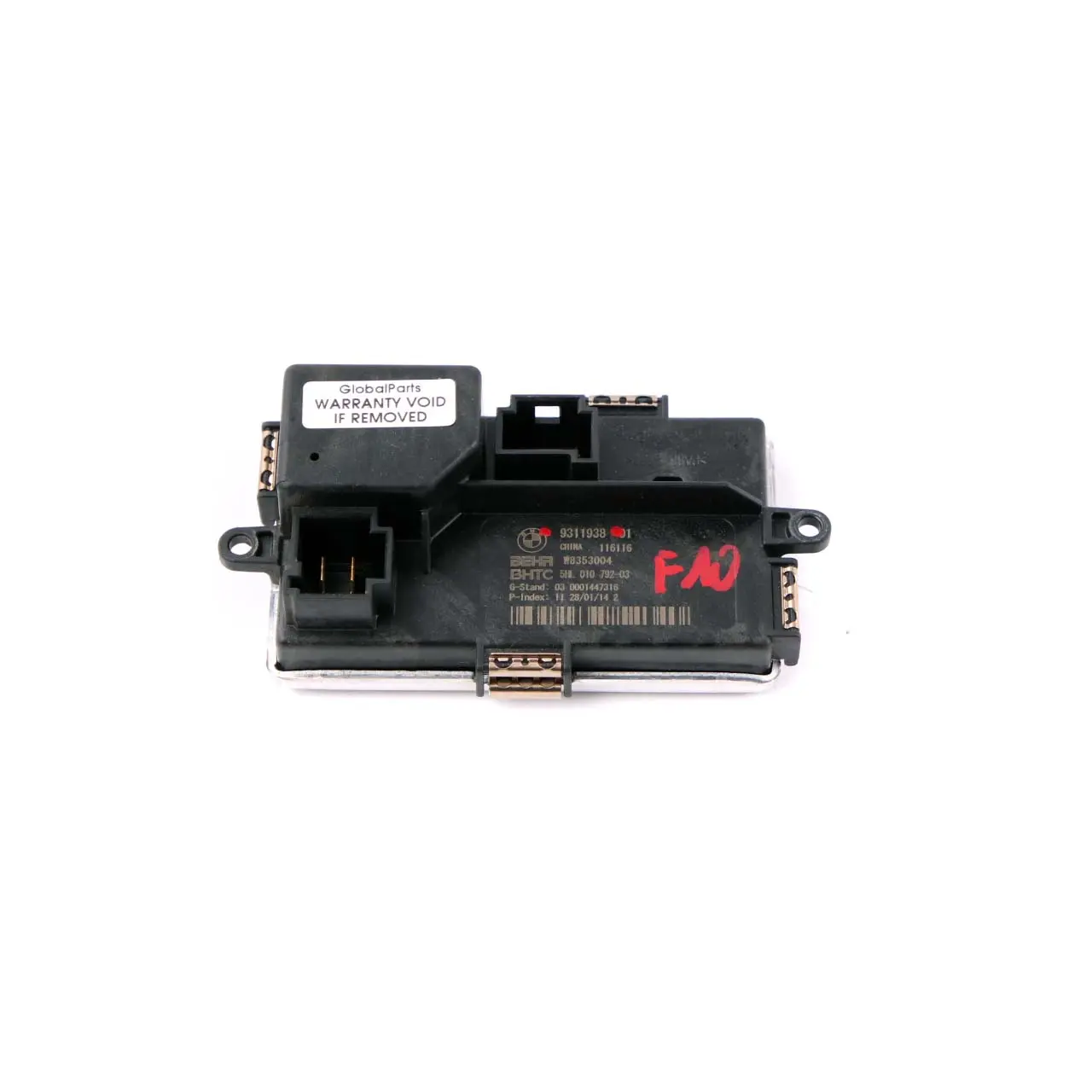 BMW F01 F07 F10 F11 F12 F13 Opornik Regulator Dmuchawy Rezystor 9311938 