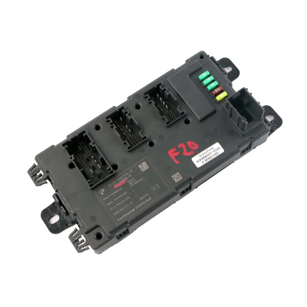 BMW F20 REM Módulo Electrónico Trasero Caja Fusibles Unidad Controlar V3 9362396