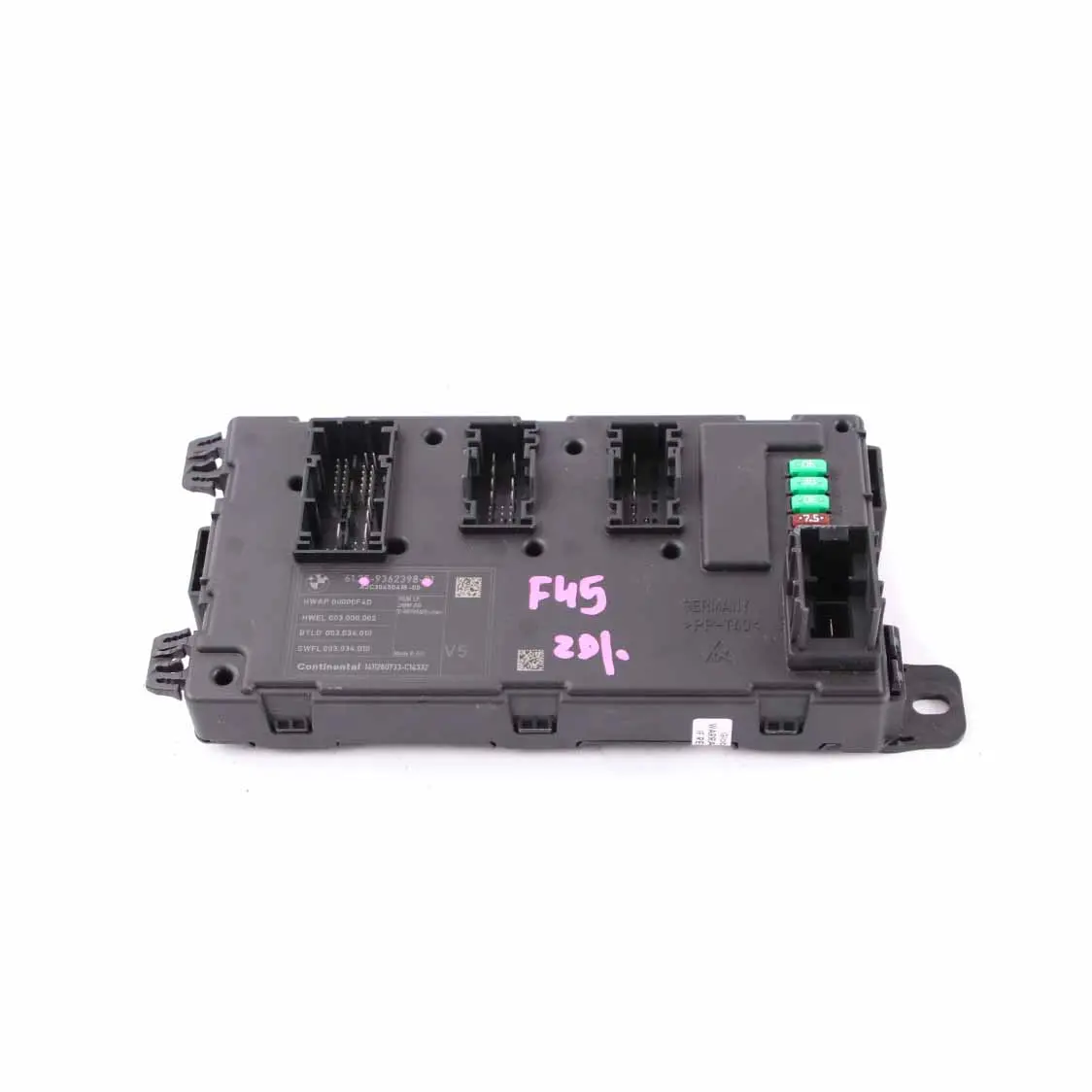 BMW F20 F21 F30 F31 F32 F45 Cuerpo  Unidad de control Modul REM 9362398