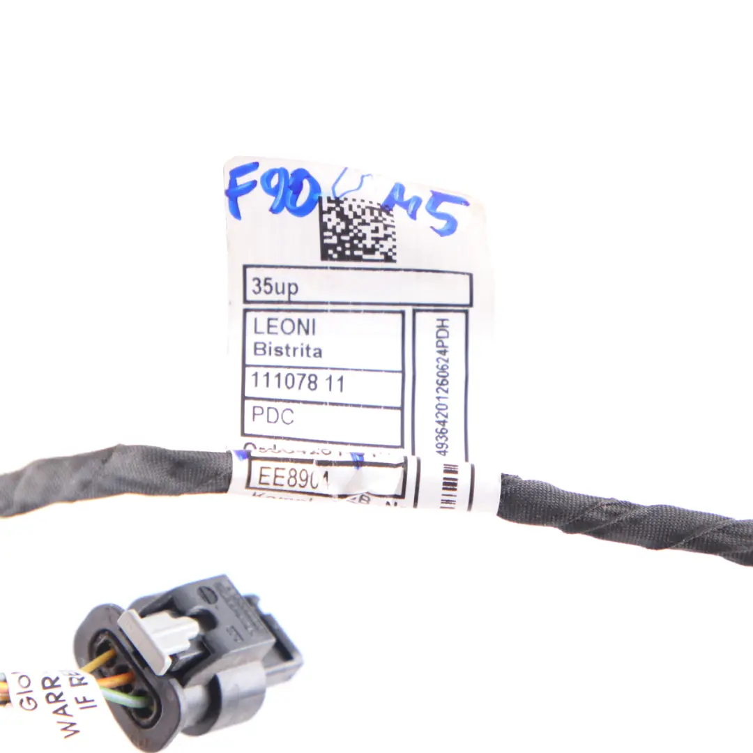 BMW G30 Rear Bumper PDC Wiring Loom Parking Sensor Cable Harness 9364201