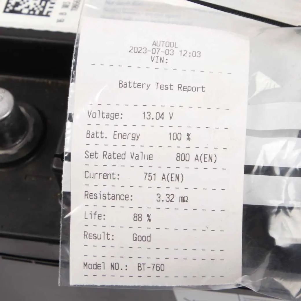 BMW Varta VRLA / AGM 12V Accumulator Battery 80Ah 800A 7555718