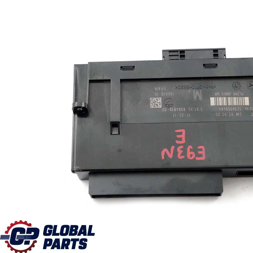 BMW 3 E93 LCI ECU Body Control Module M Junction Box PL2RR JBBFE IIIR 9364819