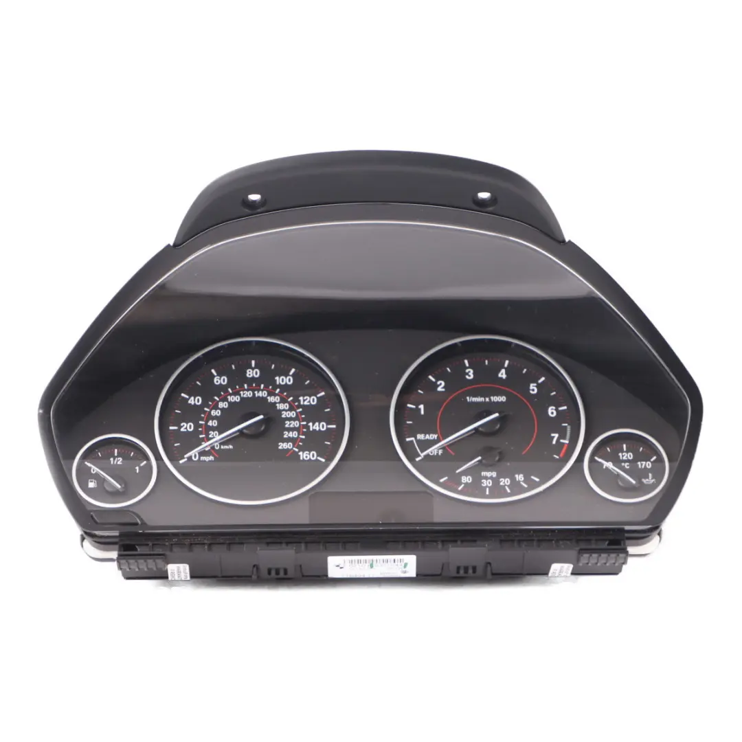 Instrument Cluster BMW F30 F34 Sport Line Petrol Speedometer RPM Manual 9371044