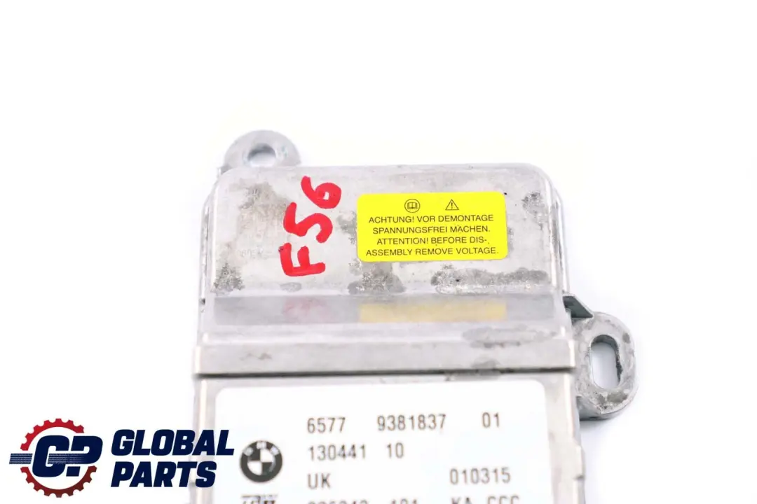 BMW X1 F48 Mini F55 F56 Air Module Control Unit ECU 9381837