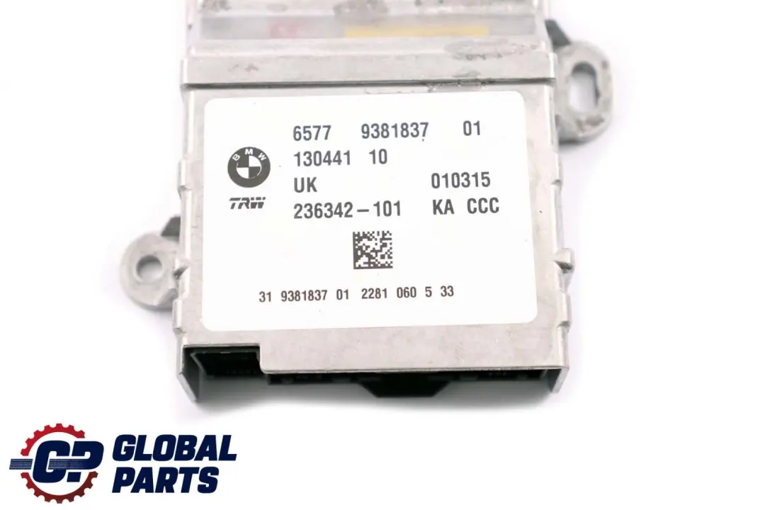 BMW X1 F48 Mini F55 F56 Air Module Control Unit ECU 9381837