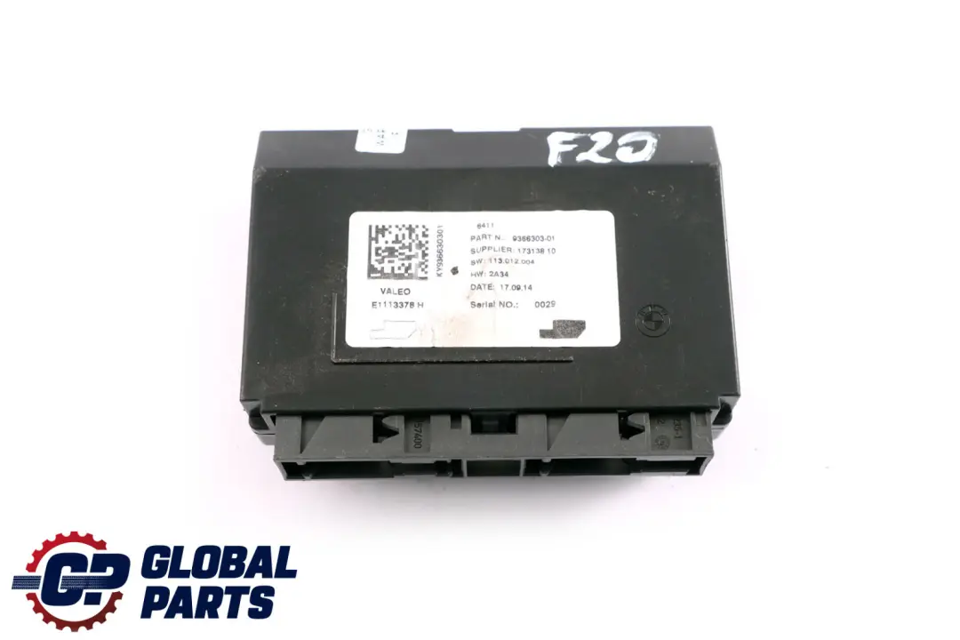 BMW F20 F21 F22 Unidad de Control Sensor Sistema de Aire Acondicionado 9390099