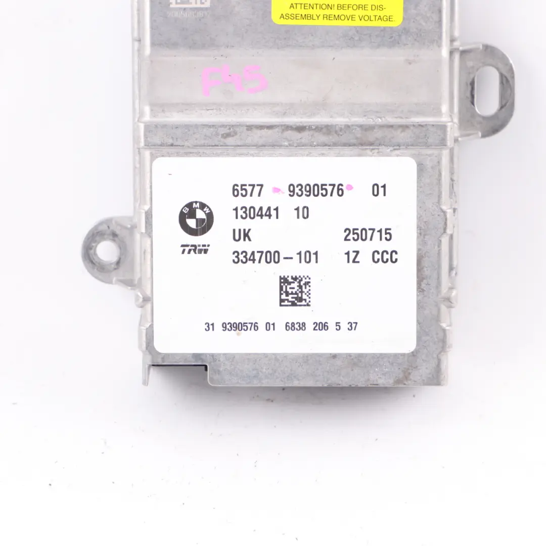 Sicherheitsmodul BMW X1 F48 F45 F46 Airbag-Steuergerät ECU 9390576