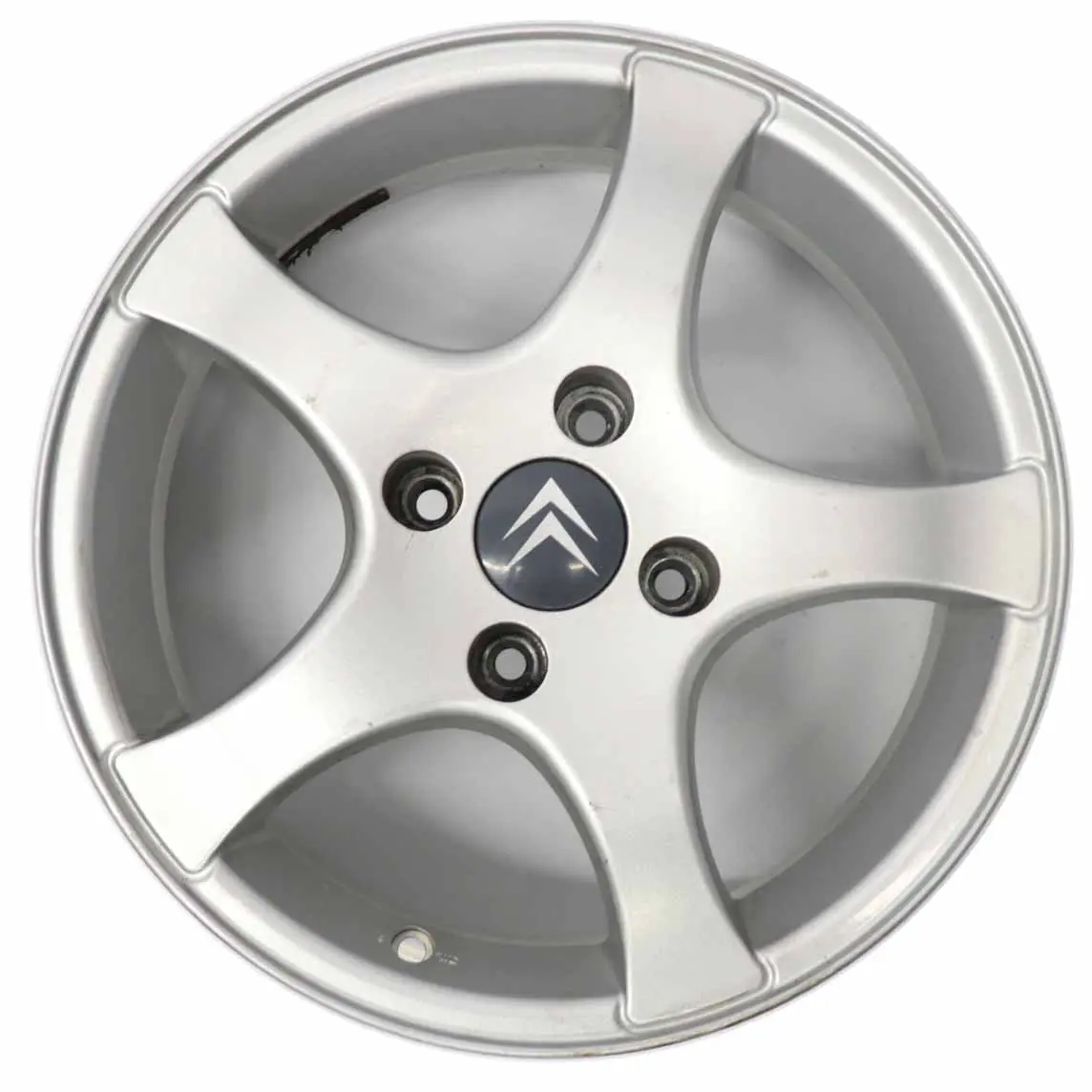 Citroen Silver Alloy Wheel Rim 4x108 15" ET:18 6J 940654