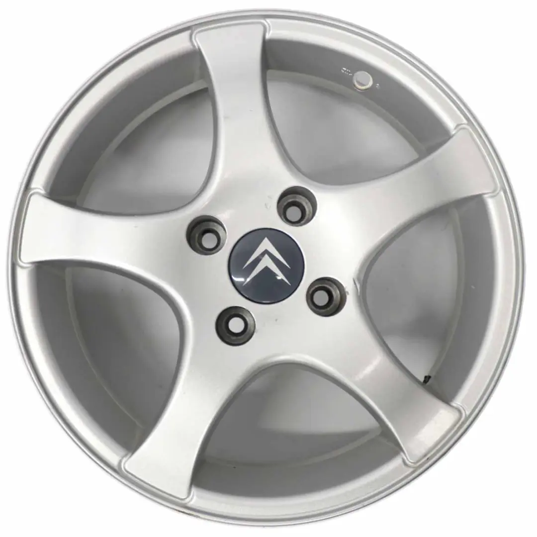 Citroen Silber Leichtmetallfelge 4x108 15" ET:18 6J 940654