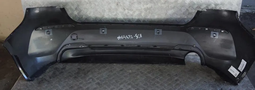 BMW 1 Series F40 Sport Line Rear Bumper Trim Panel PDC Schwarz 2 Black - 668