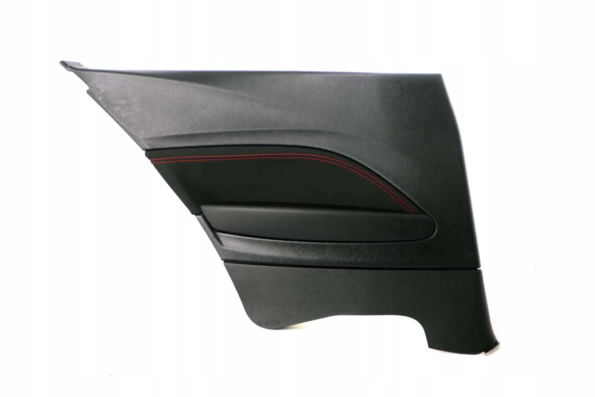 BMW F21 Trasero Izquierdo Lateral Panel Revestimiento Tela Antracita Rojo