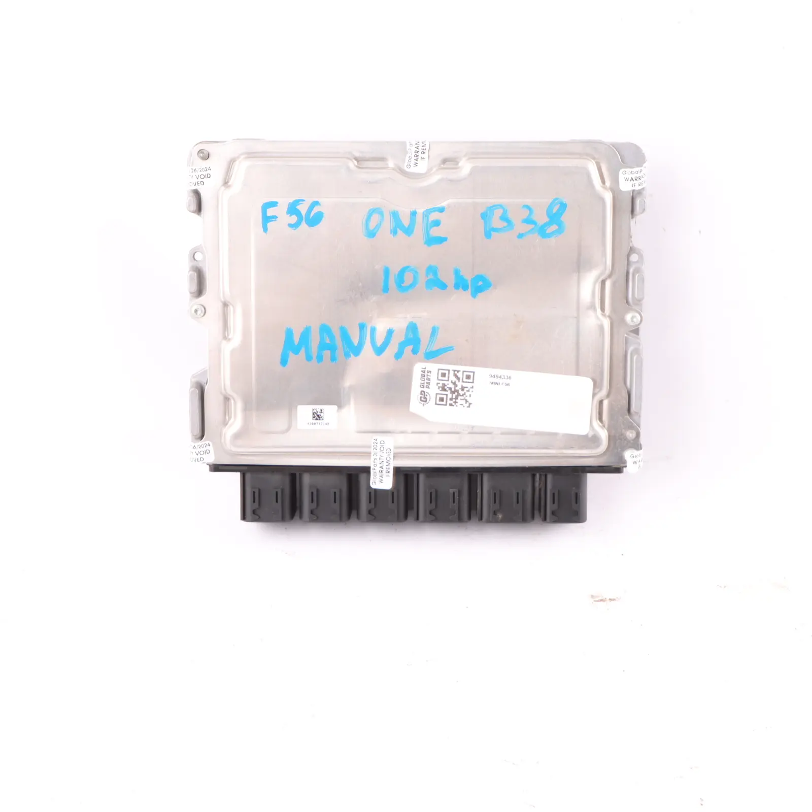 Mini One F56 B38 102HP Petrol Engine ECU Control Unit DME 9494336 Manual