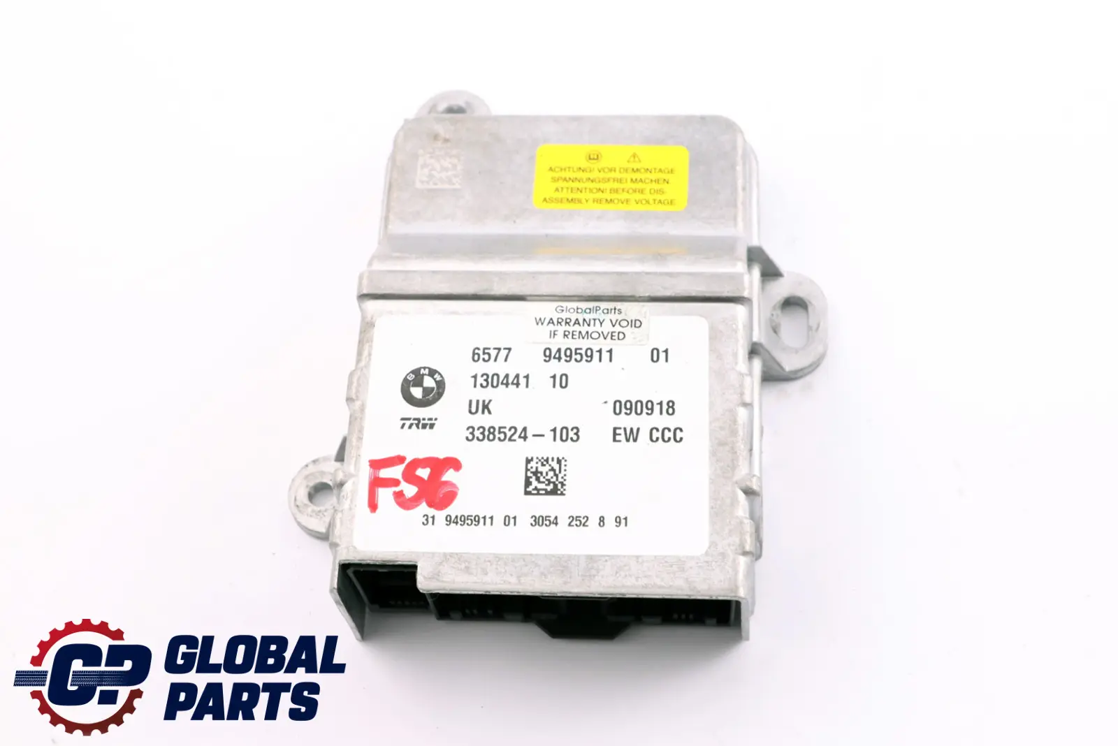 Mini Cooper F55 F56 F60 Airbag Control Unit ECU 9495911