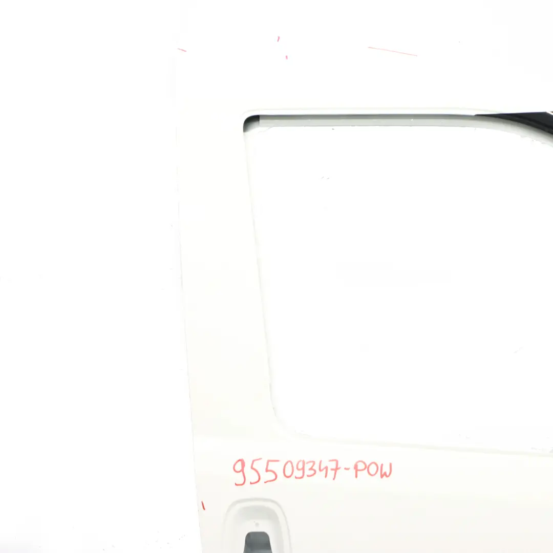 Vauxhall Opel Combo D Door Front Right O/S Door Cover Shell Polar White - 452