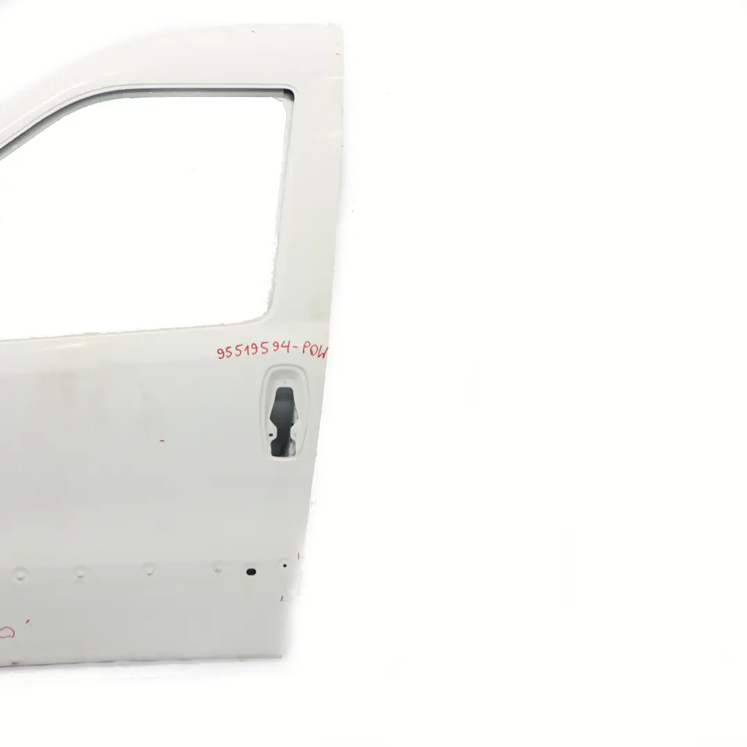 Vauxhall Opel Combo D Door Front Left N/S Door Cover Shell Polar White - 452