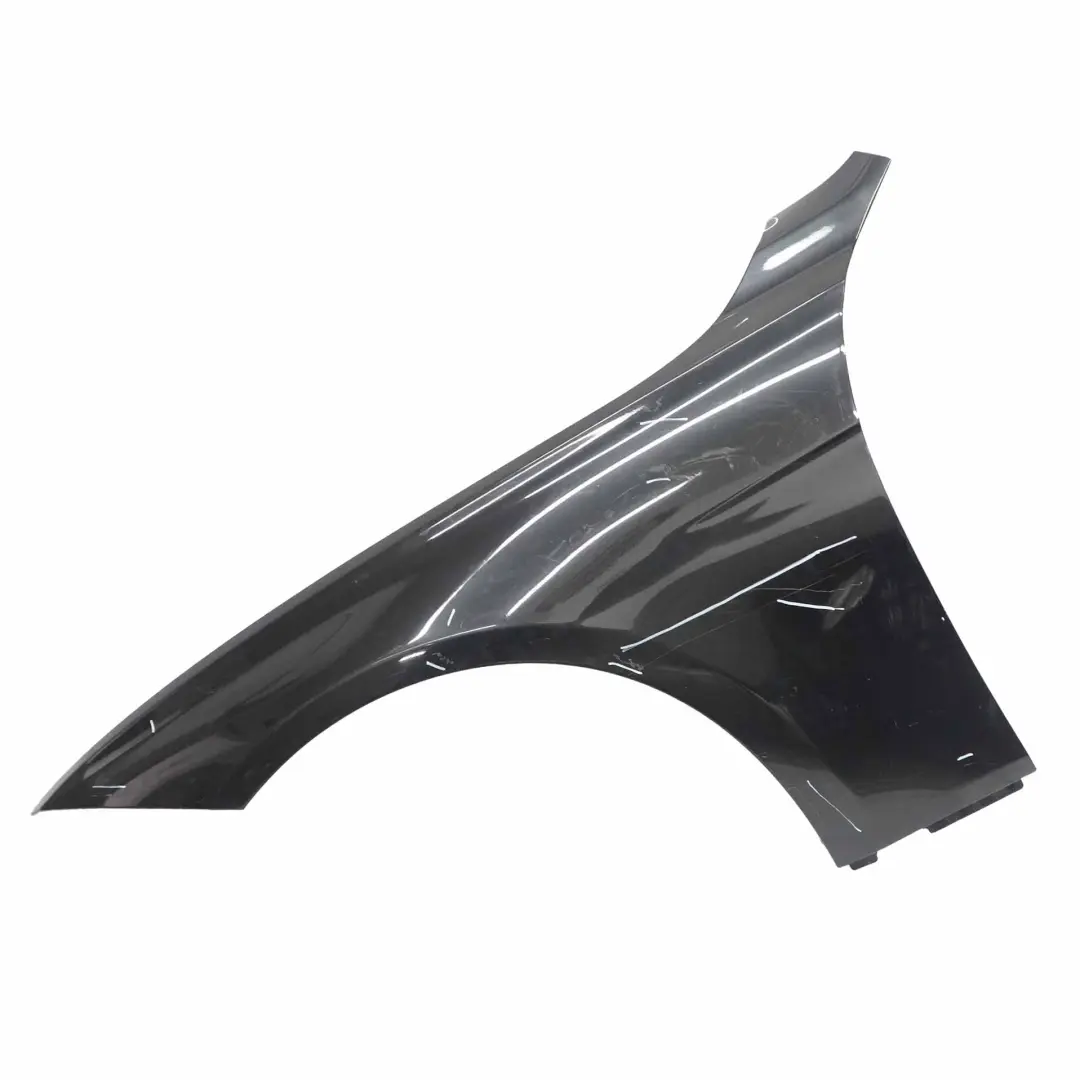 BMW F30 Side Wing Panel Fender F31 Front Left N/S Black Sapphire Metallic - 475