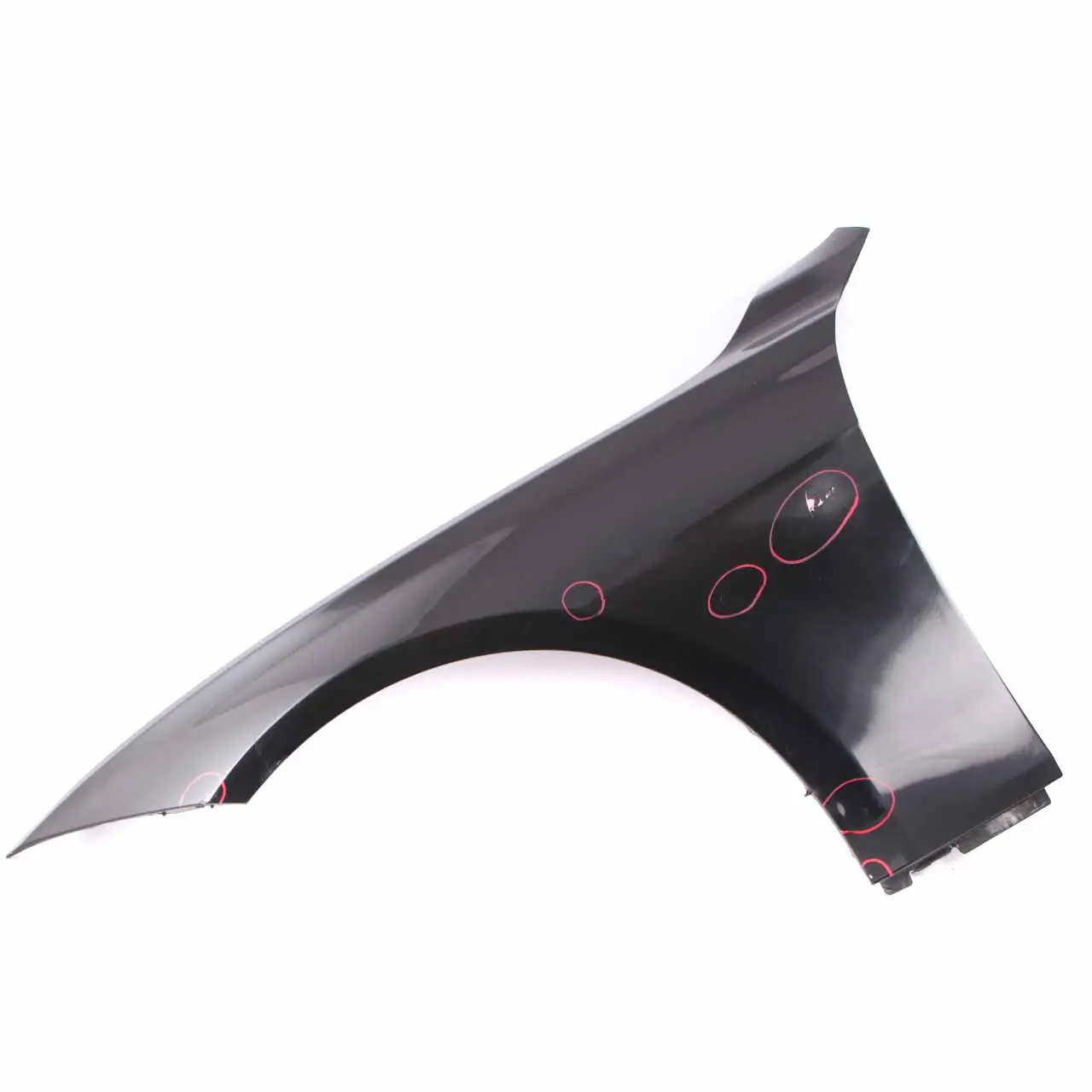 BMW F30 Side Wing Panel Fender F31 Front Left N/S Black Sapphire Metallic - 475