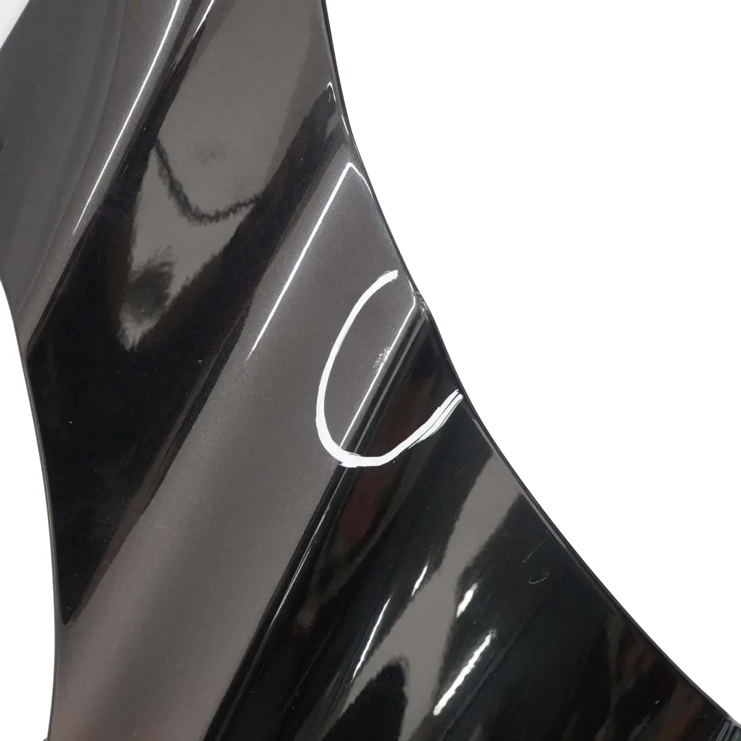 BMW F30 Side Wing Panel Fender F31 Front Left N/S Black Sapphire Metallic - 475