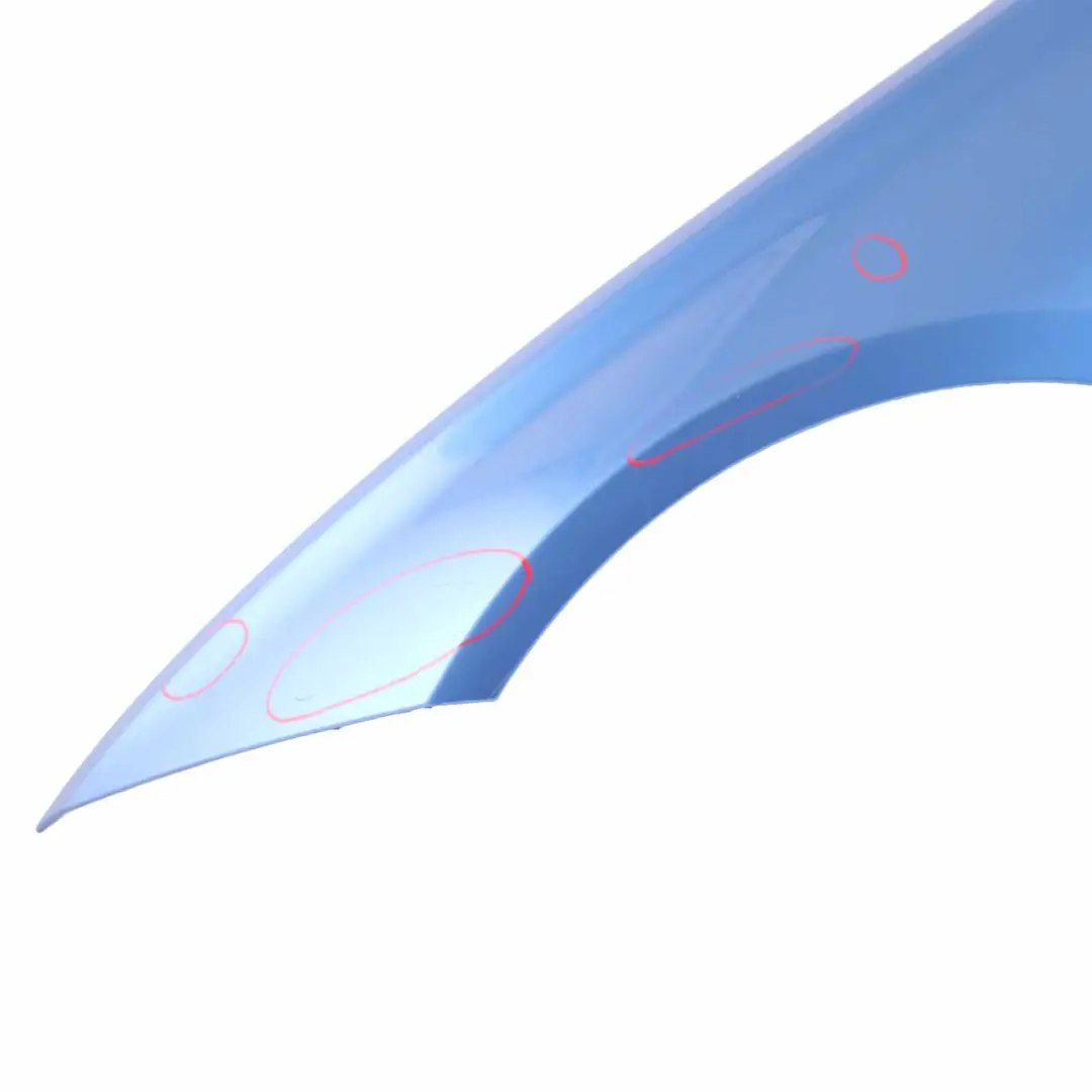 BMW F30 Side Wing Panel Fender F31 Front Left N/S Estoril Blue Metallic - B45