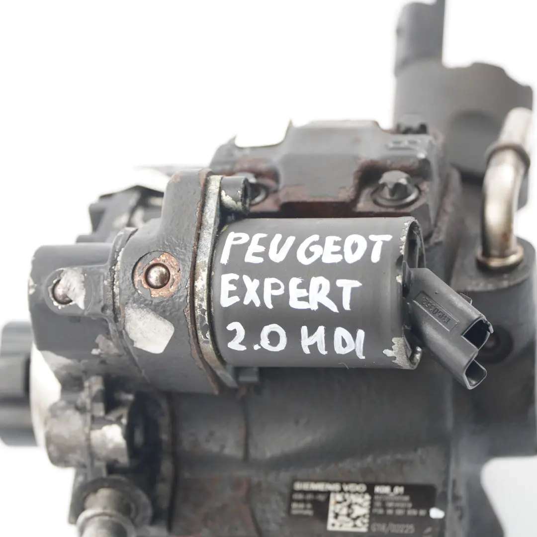 Peugeot Expert 2.0 HDI Hoch druck einspritzung Kraftstoff pumpe 9658193980