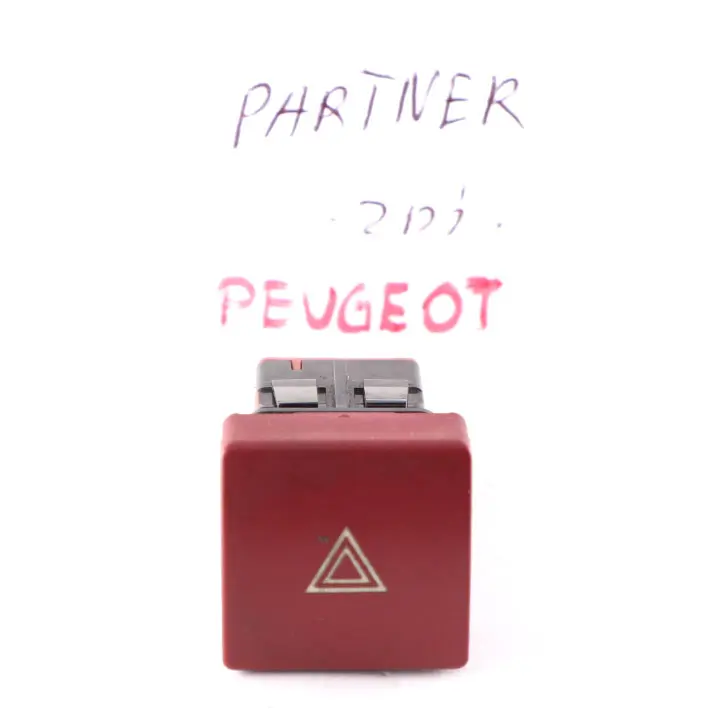 Peugeot Partner Hazard Warning Light Switch Taste 96583113KR