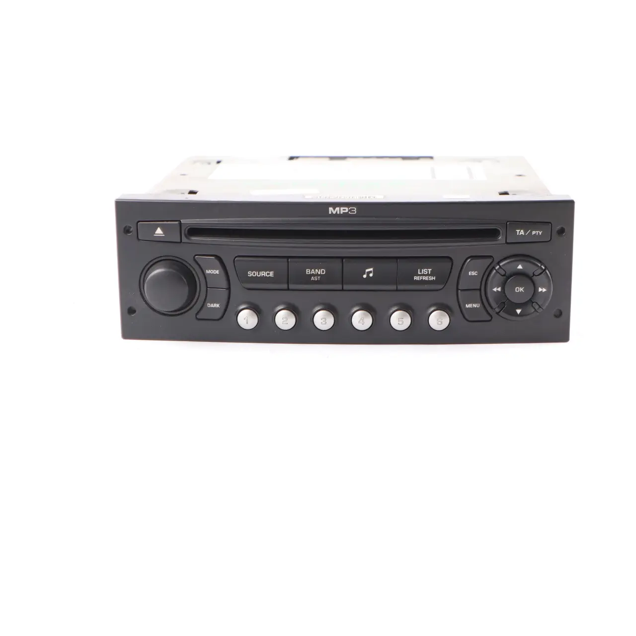 Citroen Berlingo Peugeot Partner Radio CD MP3 Player Head Unit 9666393777