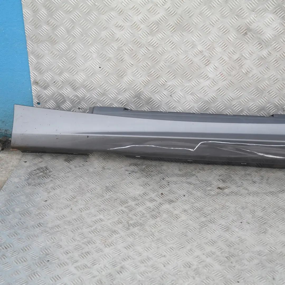 BMW E87 LCI Bas de Porte Couverture Seuil A Gauche Sparkling Graphite