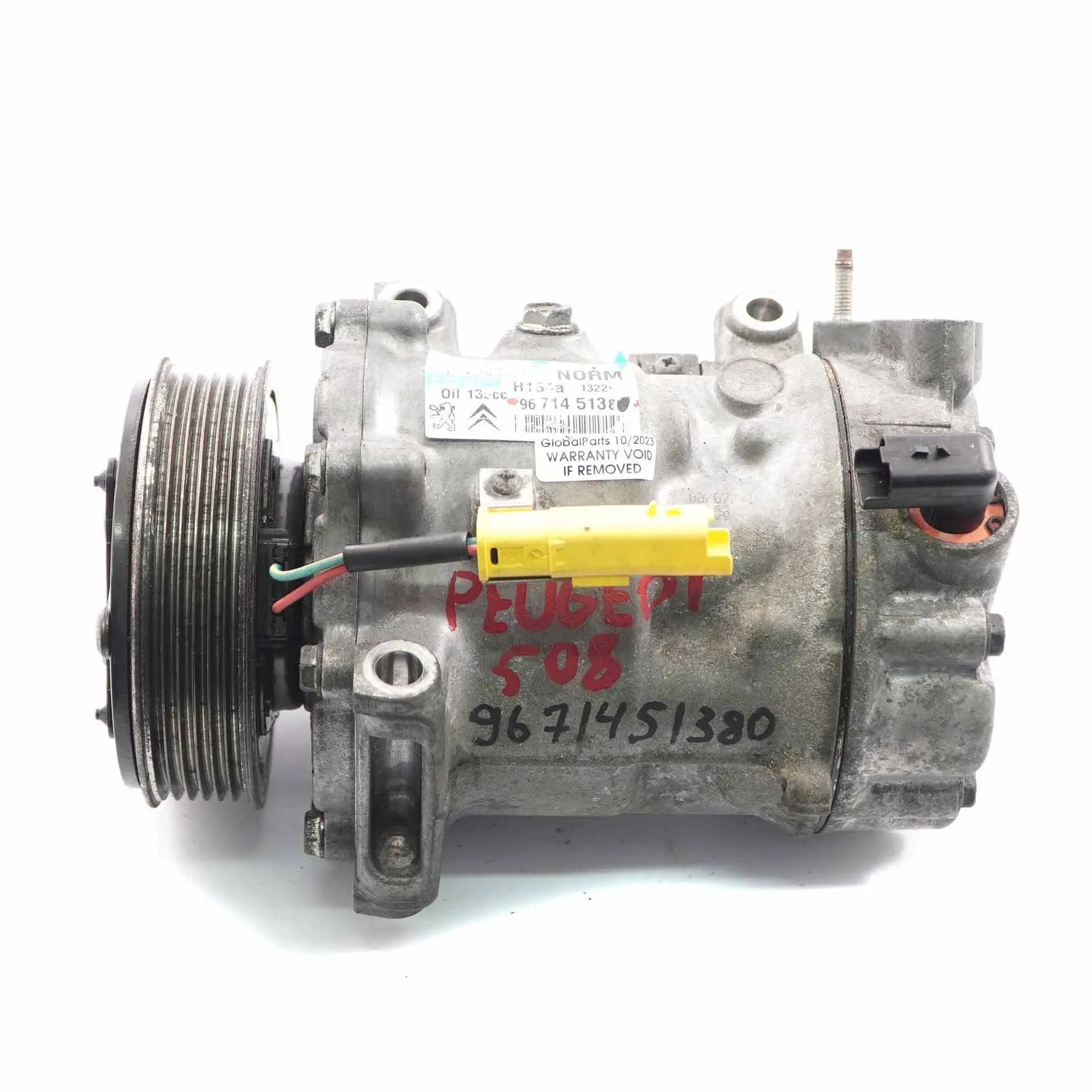 Peugeot 508 5008 2.0 HDI Air Conditioning Compressor Air Con A/C Pump 9671451380