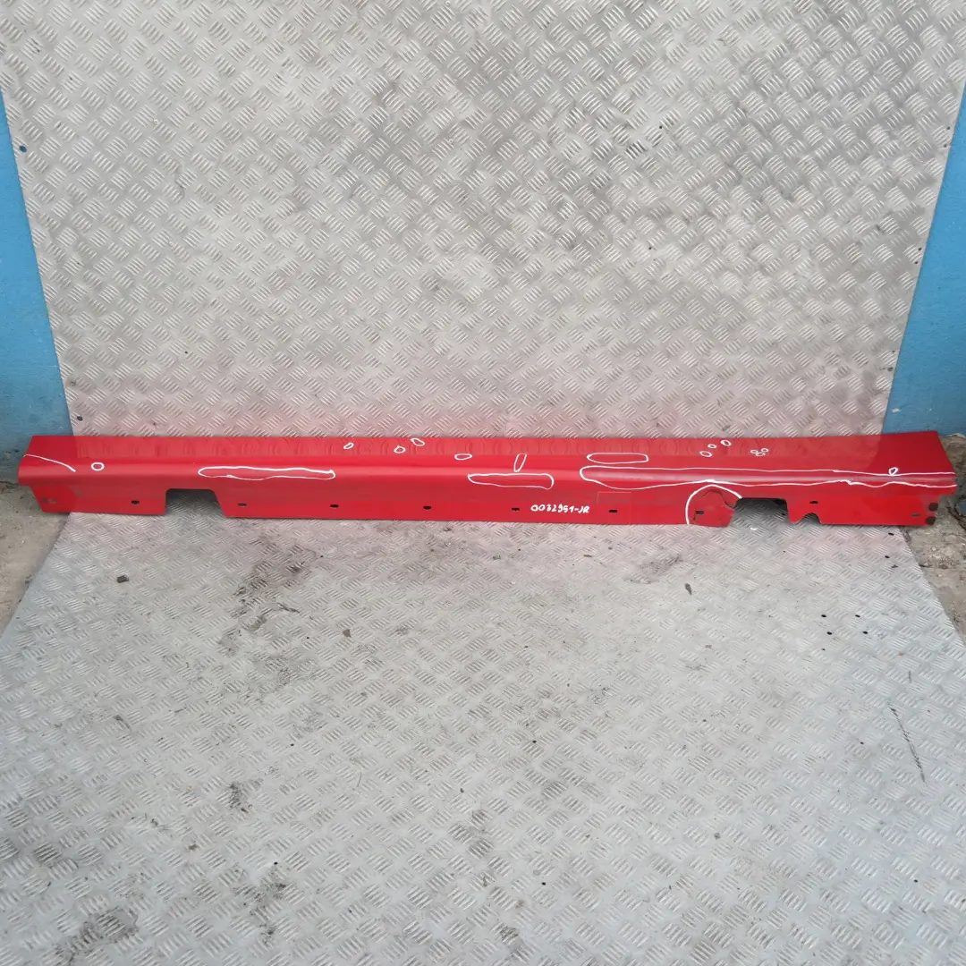 BMW E90 E91 Sill Strip Faldón Lateral Izquierdo Japan Rot Rojo - 438