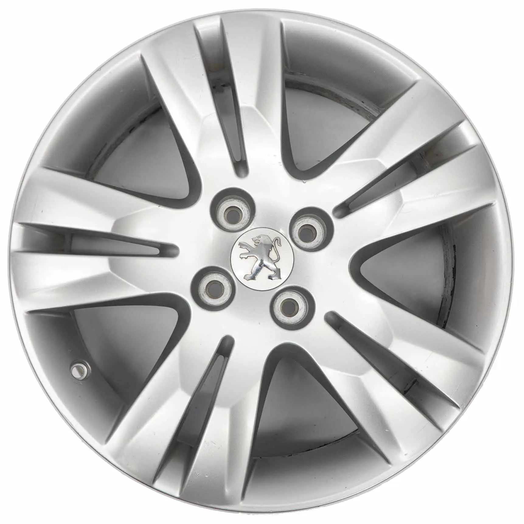 Peugeot 5008 Silver 5 Double Spoke Wheel Alloy Rim 17" 7J ET:29 9675498677