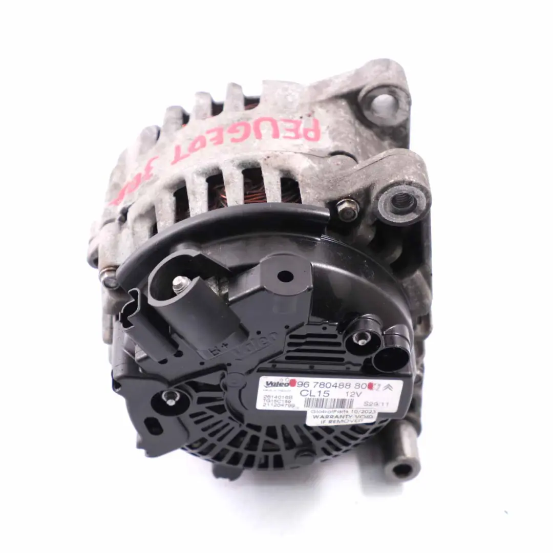 Alternator Generator Peugeot 208 308 Partner Diesel 12V 9678048880