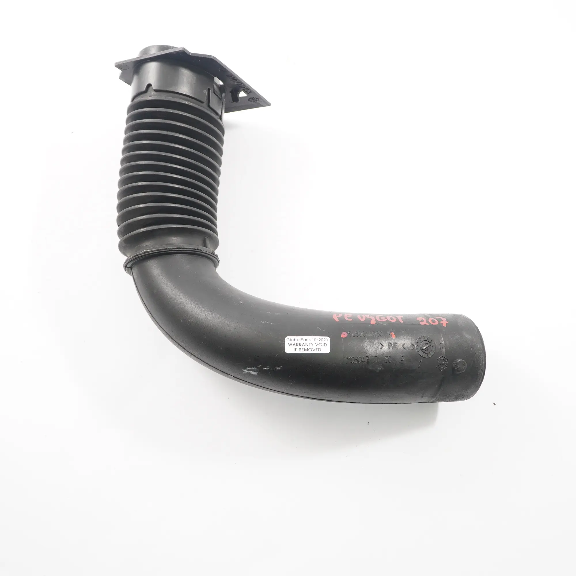 Peugeot 207 1.6 HDI Diesel Air Intake Pipe Hose Line 9680064080