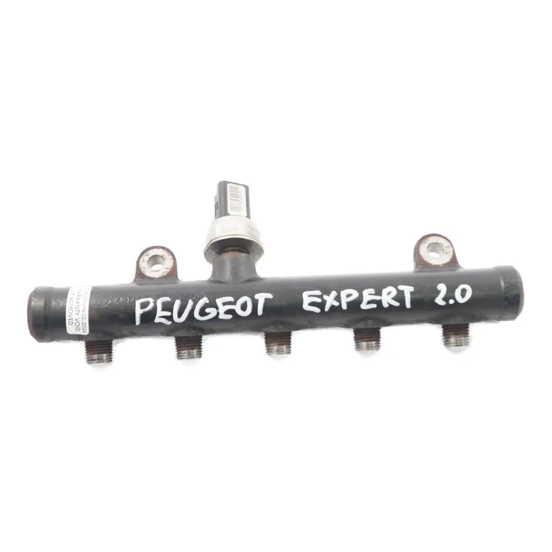 Peugeot Expert 2.0 HDI Diesel Línea raíl inyector combustible motor 9681649580