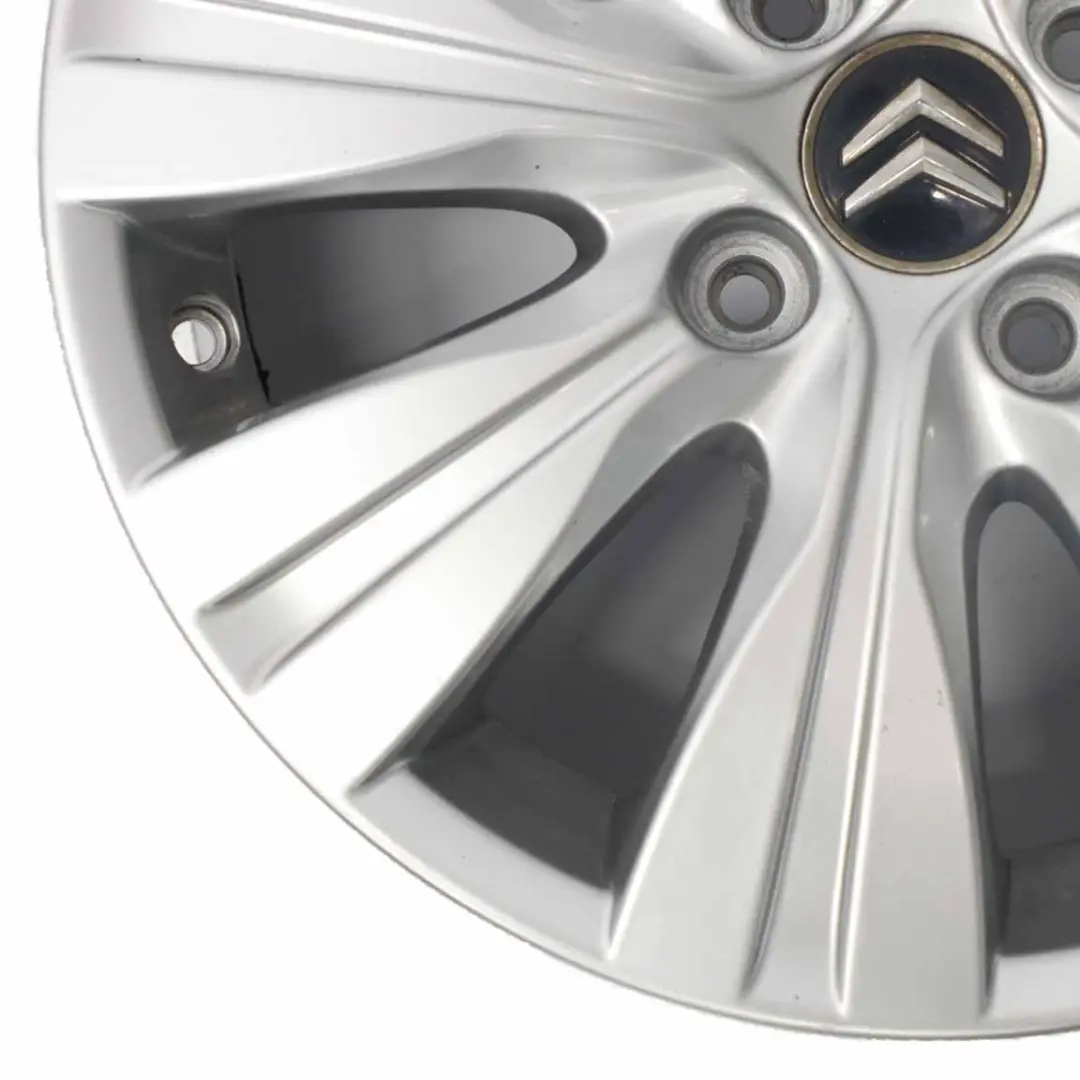 Citroen C3 Picasso Silver Alloy Wheel Rim 16" ET:23 6J 9681810880
