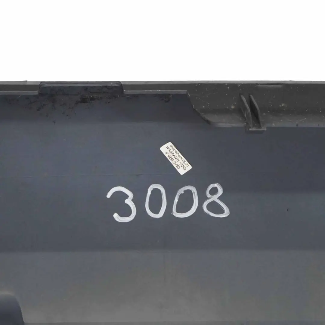 Peugeot 3008 Boot Trunk Lid Bottom Lower Boot Tailgate Nero Black Pearl - KTV