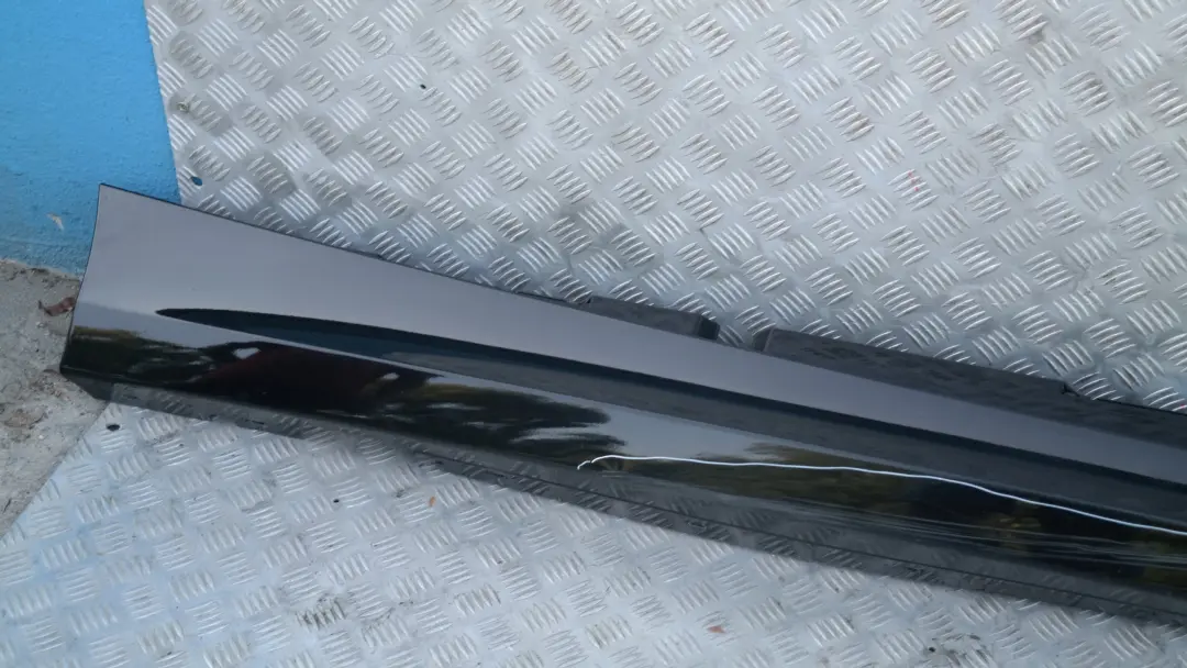 BMW E87N LCI Bas de Porte Couverture Seuil Droite Noir