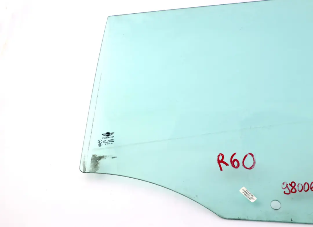 BMW Mini R60 Countryman Window Door Glass Rear Left N/S 9800637