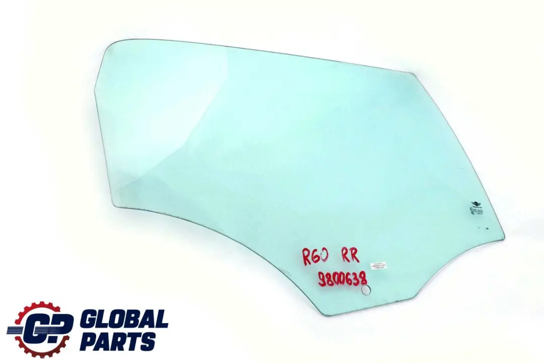 Mini R60 Countryman Window Door Glass Rear Right O/S AS2 9800638