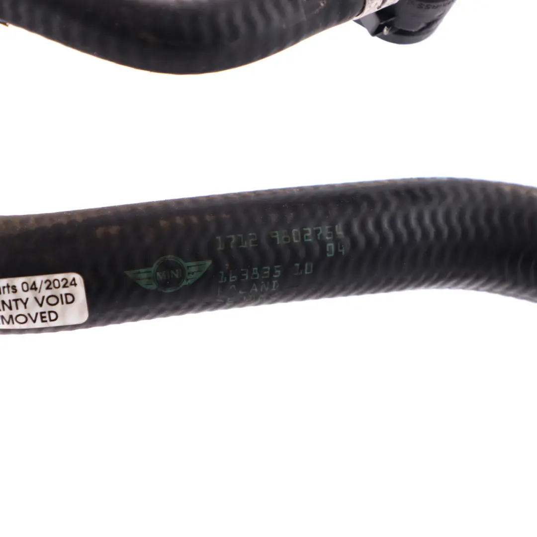 Tuyau de radiateur Mini R60 R61 Coolant Hose 9802756