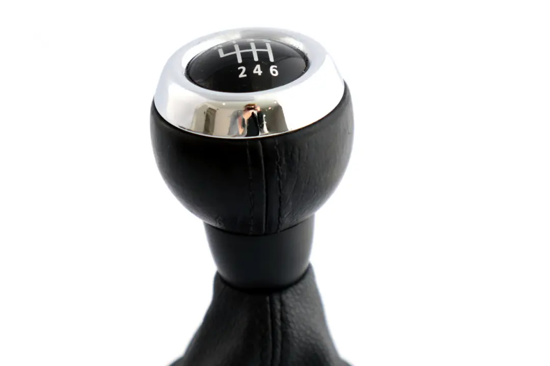 Mini Cooper R60 R61 Gear Shift Knob Gaiter Manual 6 Speed Cover Leather Black