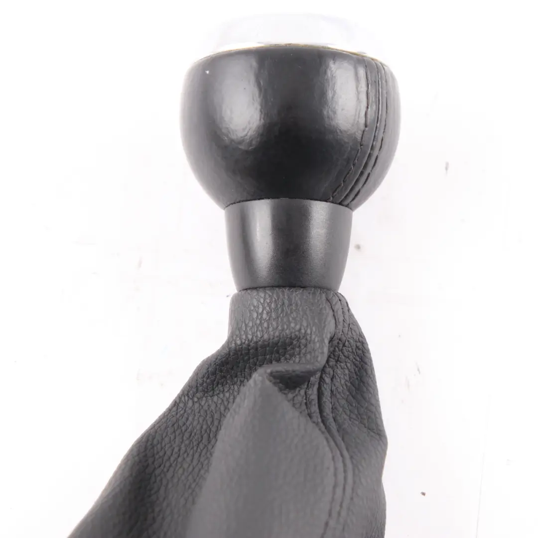 Mini Cooper R60 R61 Gear Shift Knob Gaiter Manual 6 Speed Cover Leather Black