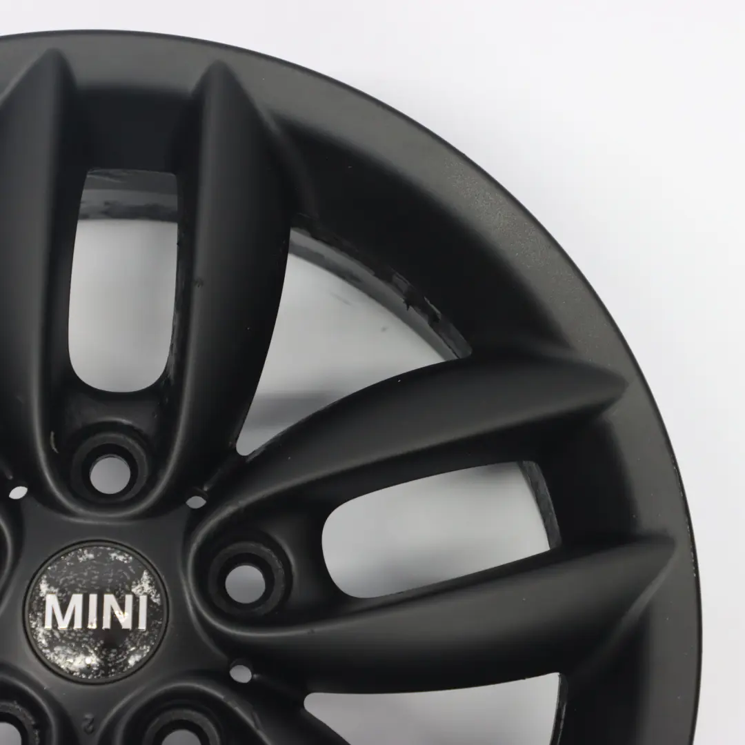 Mini Cooper R60 R61 Black Wheel Alloy Rim 17" 7J 5-Star Double Spoke 124