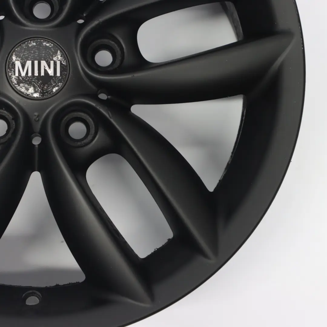 Mini Cooper R60 R61 Black Wheel Alloy Rim 17" 7J 5-Star Double Spoke 124