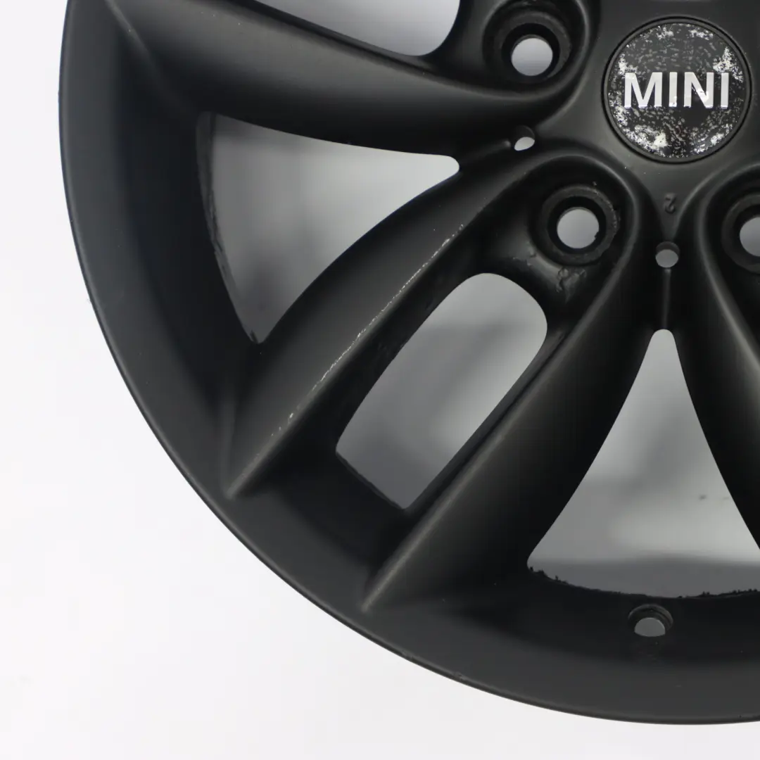 Mini Cooper R60 R61 Black Wheel Alloy Rim 17" 7J 5-Star Double Spoke 124