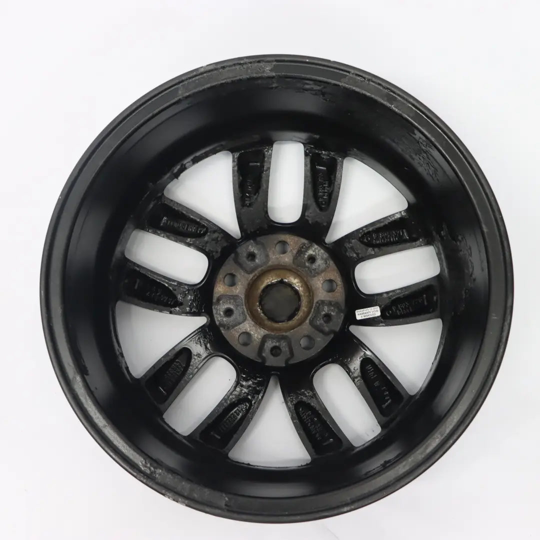 Mini Cooper R60 R61 Black Wheel Alloy Rim 17" 7J 5-Star Double Spoke 124