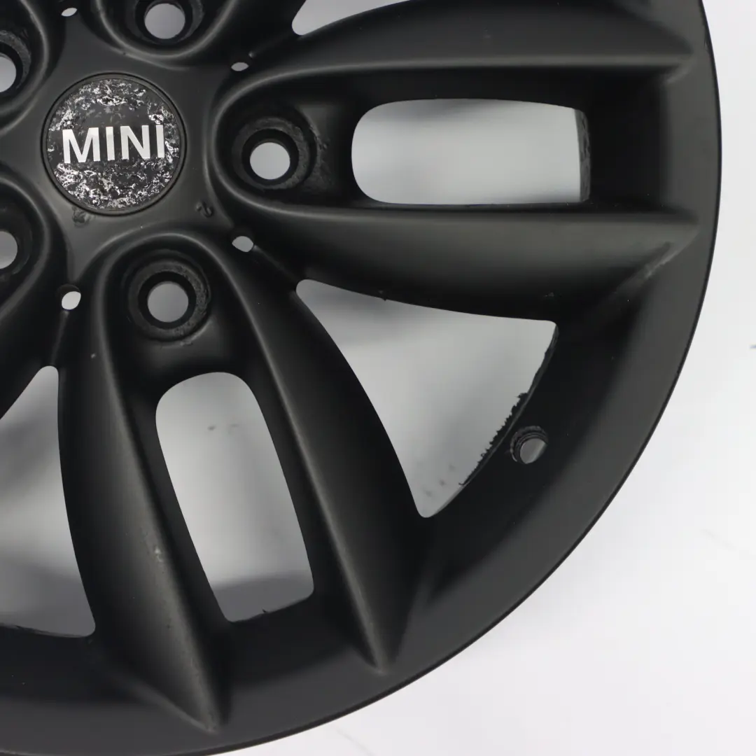 Mini R60 R61 Black Wheel Alloy Rim 17" 7J 5-Star Double Spoke 124