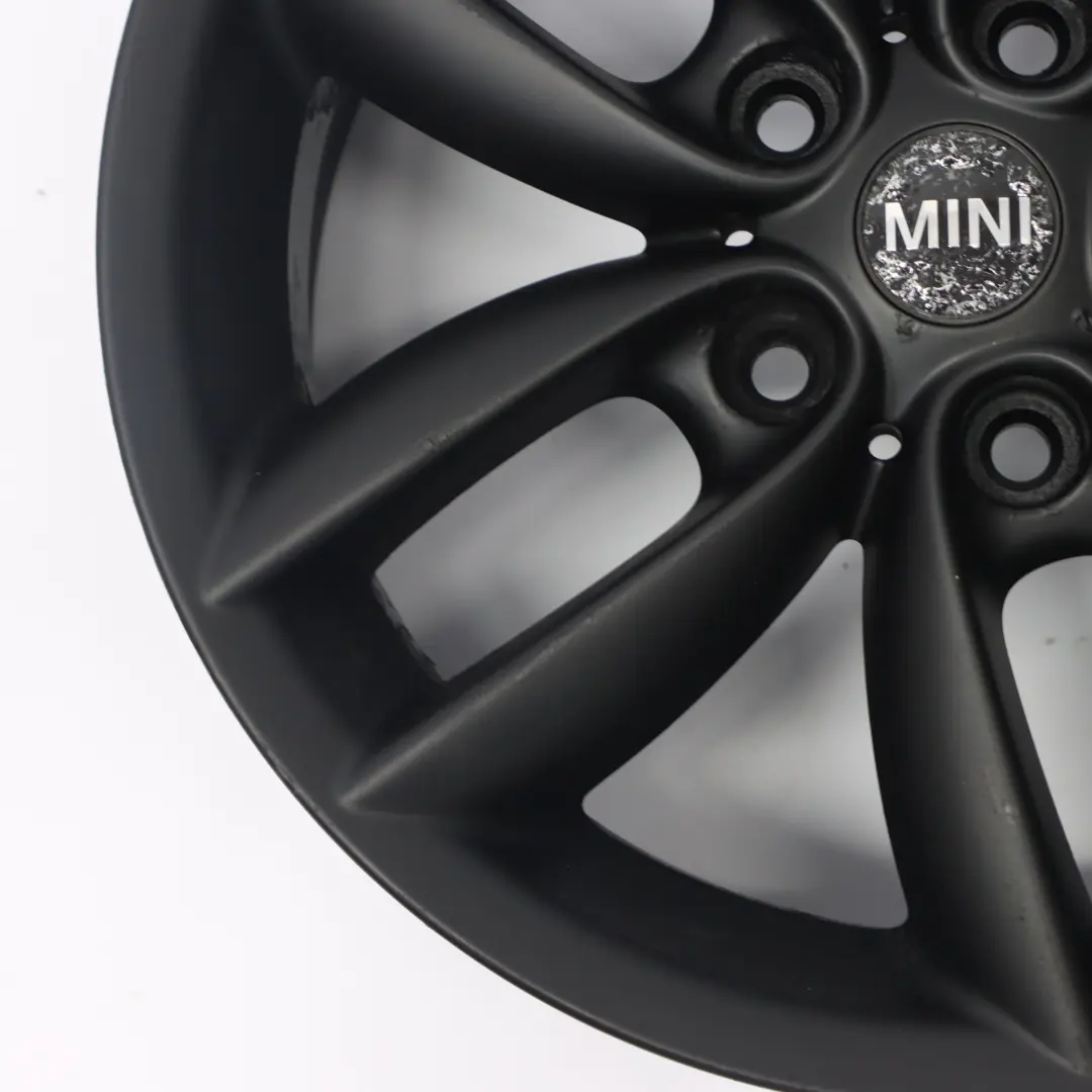 Mini R60 R61 Black Wheel Alloy Rim 17" 7J 5-Star Double Spoke 124