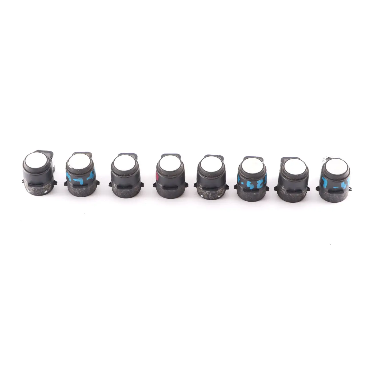 8 x Mini R60 Trasero PDC Sensor ultrasónico aparcamiento Luz Blanco Set 9805524