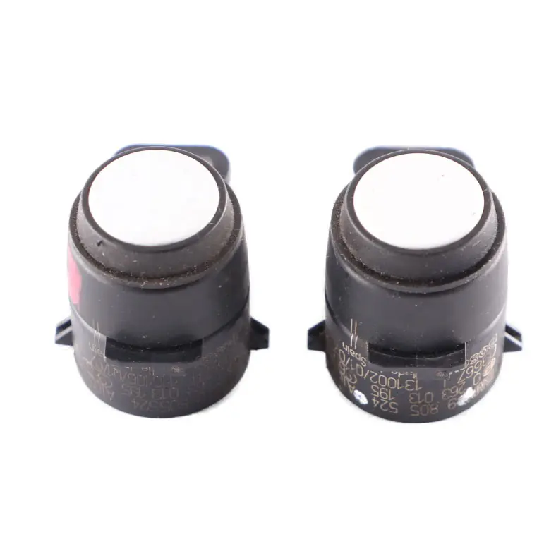 2 x Mini R60 Trasero PDC Sensor ultrasónico aparcamiento Luz Blanco Set 9805524