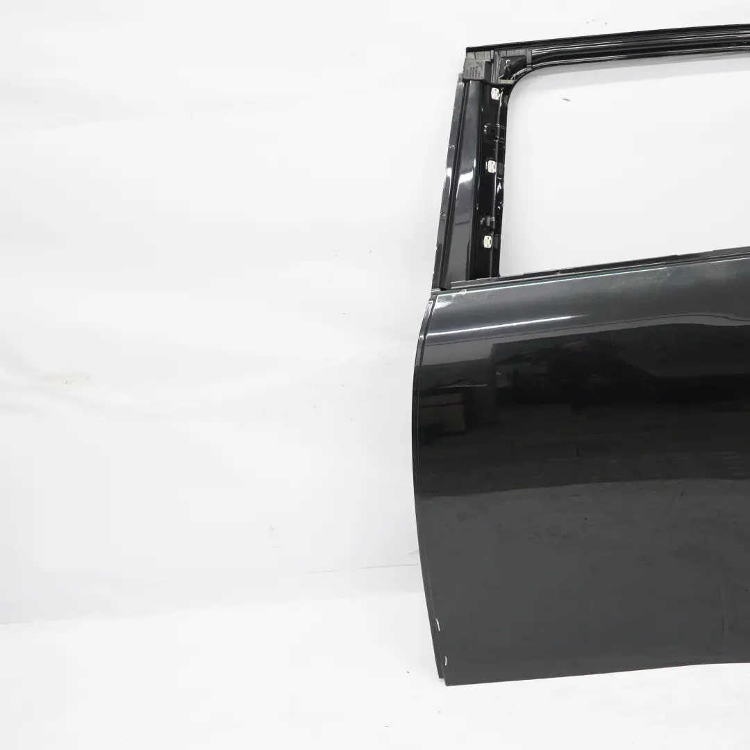 Door Rear Mini Countryman R60 Left N/S Covering Absolute Black Metallic - B11